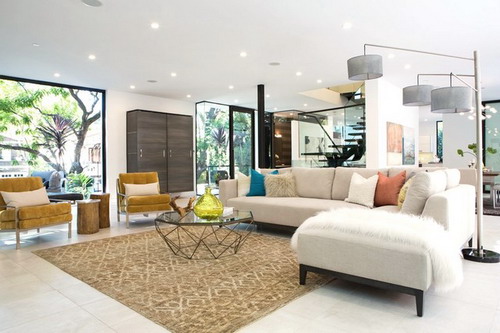 ultra modern living space