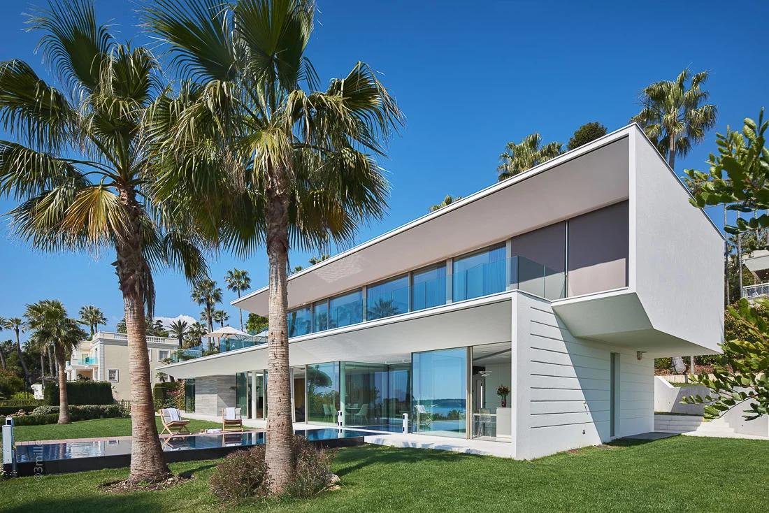 WMN5984931, Superb new contemporary villa with sea view - Cannes Basse Californie